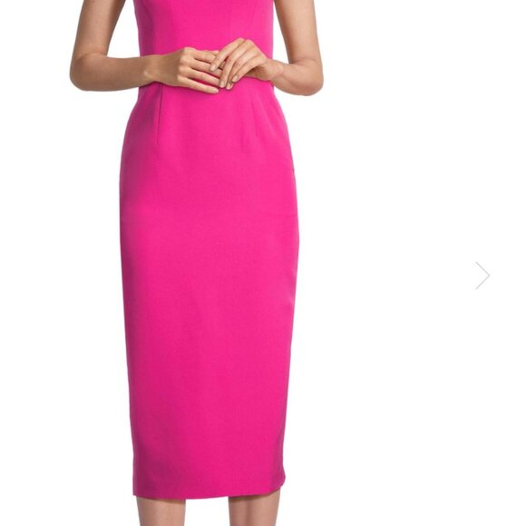 Traci Cadi Strapless Midi-Dress - Picture 7 of 8